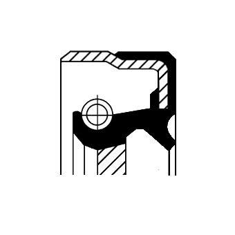 CORTECO Wellendichtring, Differential 01033752B