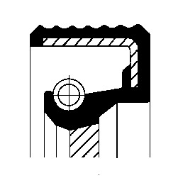 CORTECO Wellendichtring, Automatikgetriebe 01031573B