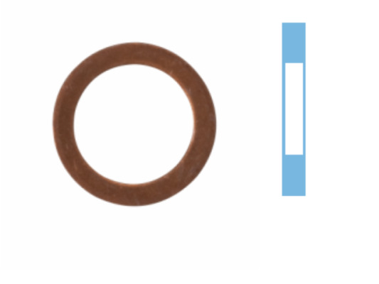 CORTECO Dichtring, Ölablassschraube 005565S