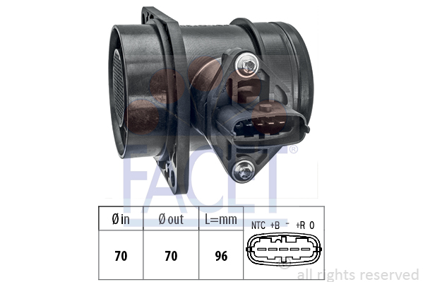 FACET Luftmassenmesser 10.1378