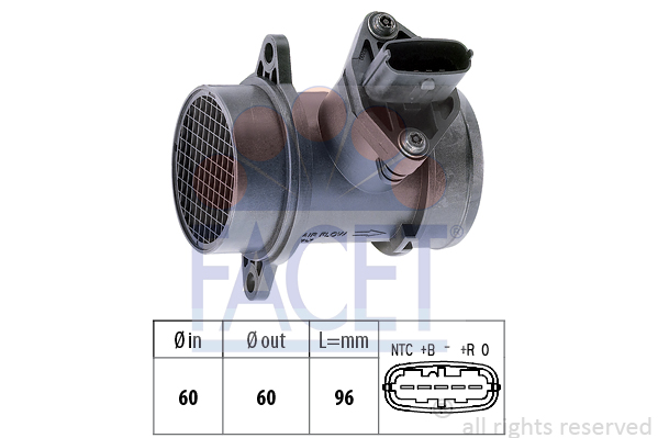 FACET Luftmengenmesser 10.1379