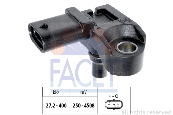 FACET Luftdrucksensor, Höhenanpassung 10.3210