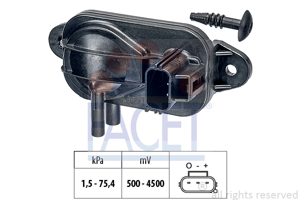 FACET Sensor, Abgasdruck 10.3268