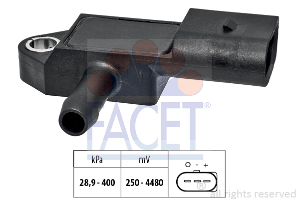 FACET Sensor, Abgasdruck 10.3327