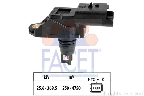 FACET Luftdrucksensor, Höhenanpassung 10.3328