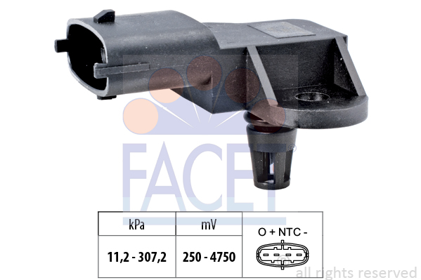 FACET Sensor, Abgasdruck 10.3341