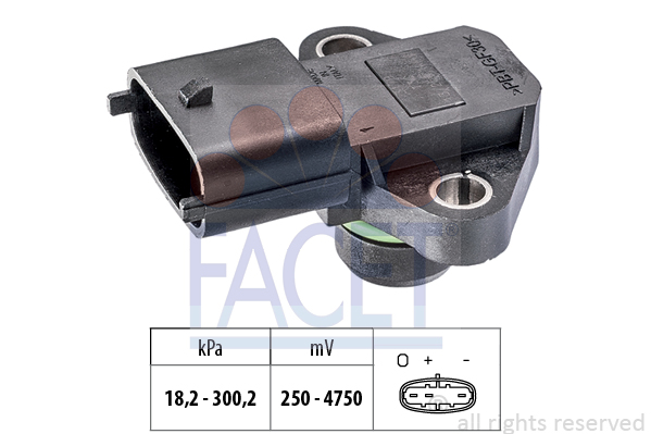 FACET Luftdrucksensor, Höhenanpassung 10.3345