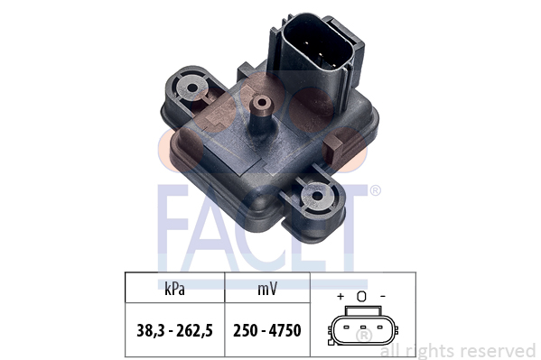 FACET Sensor, Abgasdruck 10.3355