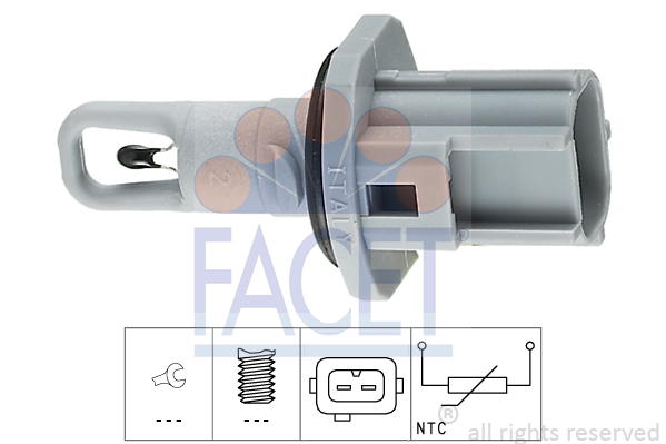 FACET Sensor, Ansauglufttemperatur 10.4017