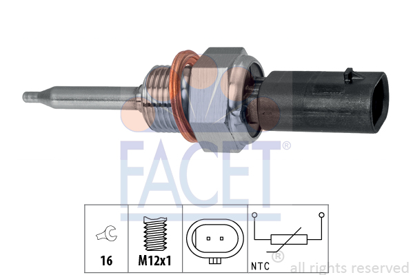 FACET Sensor, Abgastemperatur 22.0258