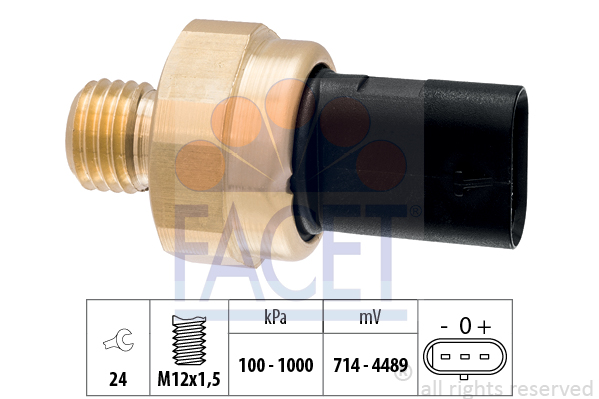 FACET Sensor, Öldruck 25.0001