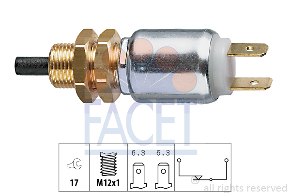 FACET Bremslichtschalter 7.1014