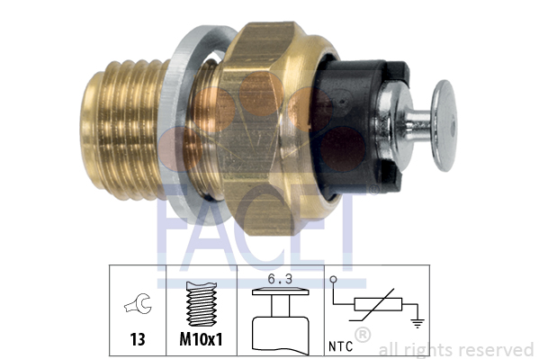 FACET Sensor, Öltemperatur 7.3093