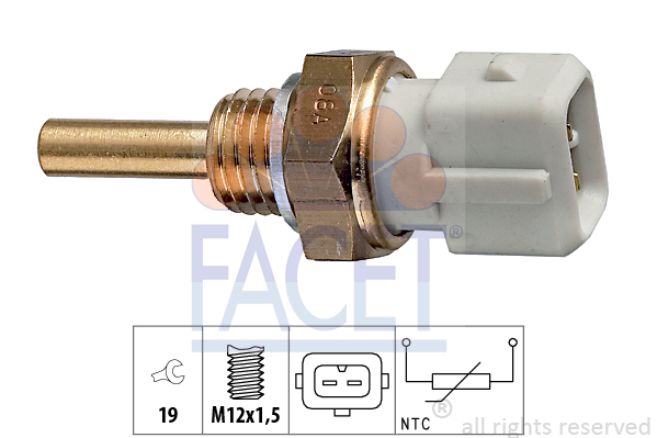 FACET Sensor, Kühlmitteltemperatur 7.3127