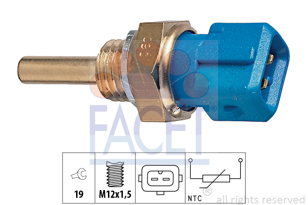 FACET Sensor, Kühlmitteltemperatur 7.3128