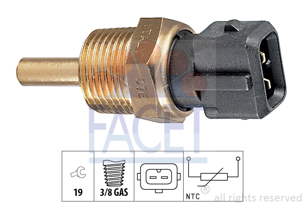 FACET Sensor, Kühlmitteltemperatur 7.3144