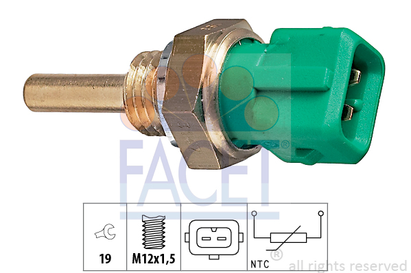 FACET Sensor, Kühlmitteltemperatur 7.3147