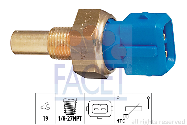 FACET Sensor, Kühlmitteltemperatur 7.3156