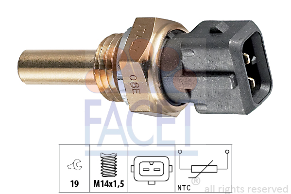 FACET Sensor, Kühlmitteltemperatur 7.3176