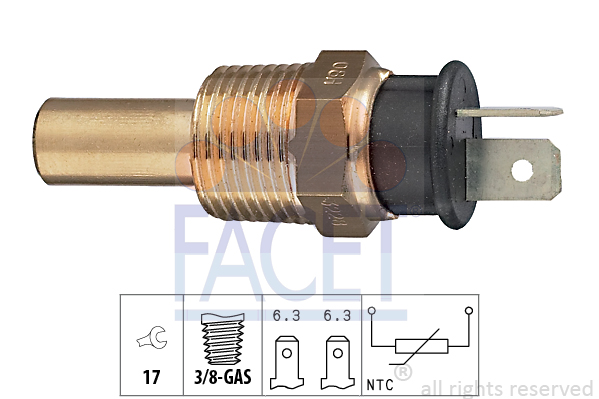 FACET Sensor, Kühlmitteltemperatur 7.3228