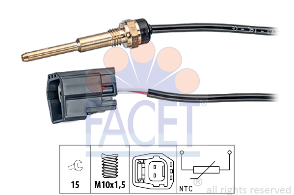 FACET Sensor, Kühlmitteltemperatur 7.3289