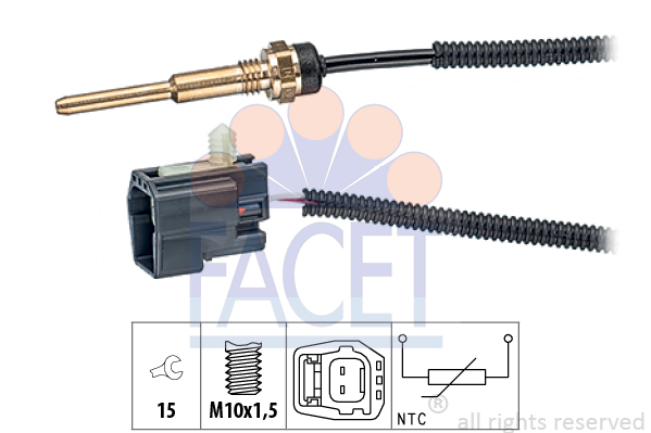 FACET Sensor, Kühlmitteltemperatur 7.3331
