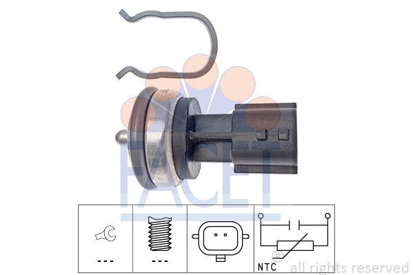 FACET Sensor, Kühlmitteltemperatur 7.3337