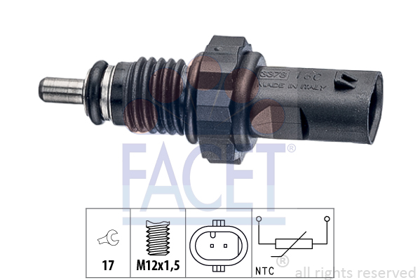 FACET Sensor, Kraftstofftemperatur 7.3378