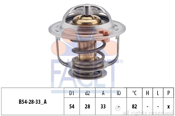 FACET Thermostat, Kühlmittel 7.8371S