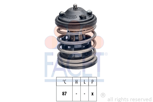 FACET Thermostat, Kühlmittel 7.8762S
