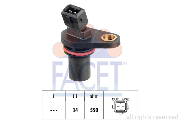 FACET Sensor, Nockenwellenposition 9.0043
