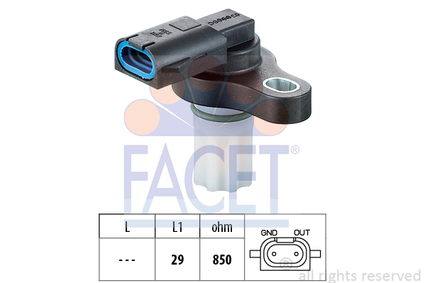 FACET Drehzahlsensor, Automatikgetriebe 9.0309