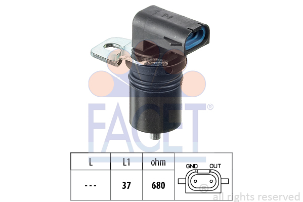 FACET Drehzahlsensor, Automatikgetriebe 9.0321