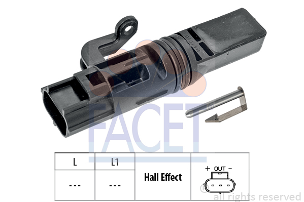 FACET Sensor, Drehzahl 9.0481K