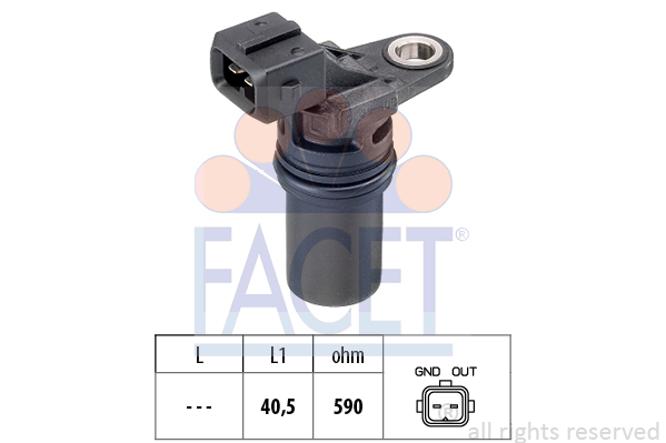 FACET Sensor, Drehzahl 9.0539