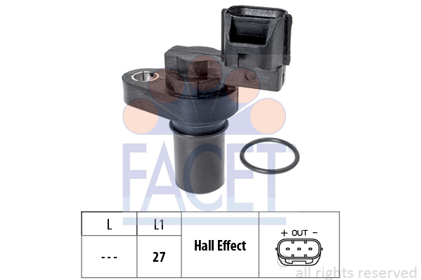 FACET Drehzahlsensor, Automatikgetriebe 9.0754