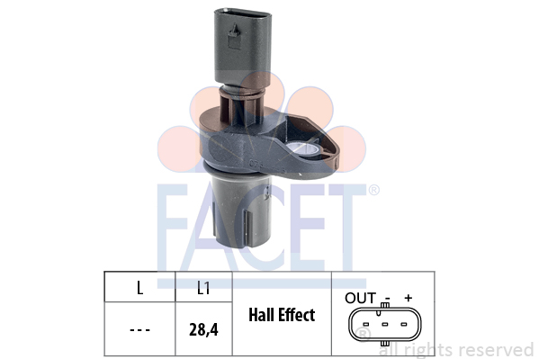 FACET Sensor, Nockenwellenposition 9.0757