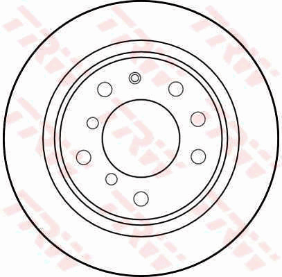 TRW Bremsscheibe DF1558