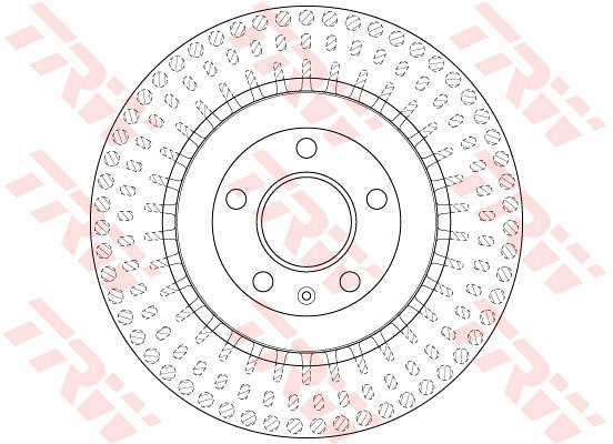 TRW Bremsscheibe DF6175S