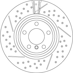 TRW Bremsscheibe DF6606S