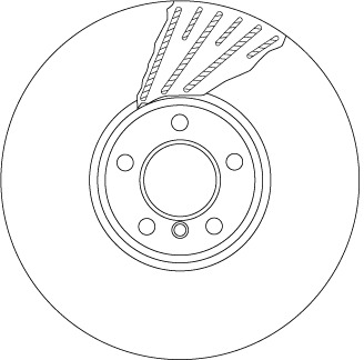 TRW Bremsscheibe DF6622S