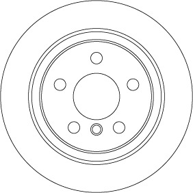 TRW Bremsscheibe DF6756