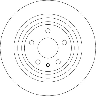 TRW Bremsscheibe DF6809