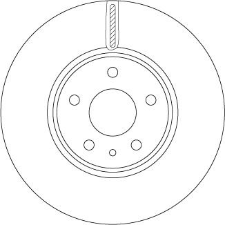 TRW Bremsscheibe DF6811