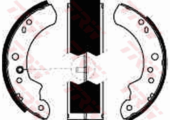 TRW Bremsbackensatz GS6223