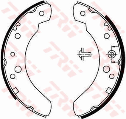 TRW Bremsbackensatz GS6224