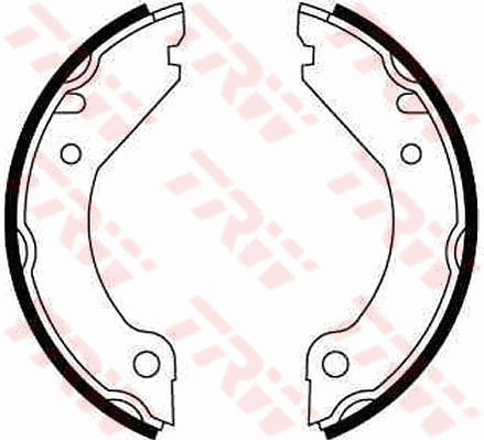 TRW Bremsbackensatz, Feststellbremse GS8204