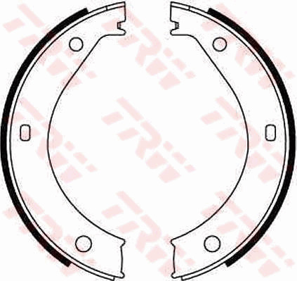 TRW Bremsbackensatz, Feststellbremse GS8217
