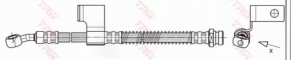 TRW Bremsschlauch PHD531
