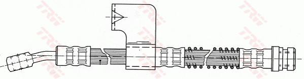 TRW Bremsschlauch PHD753